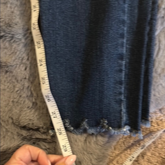 Women's Distressed Blue Jeans - Picture 10 of 10